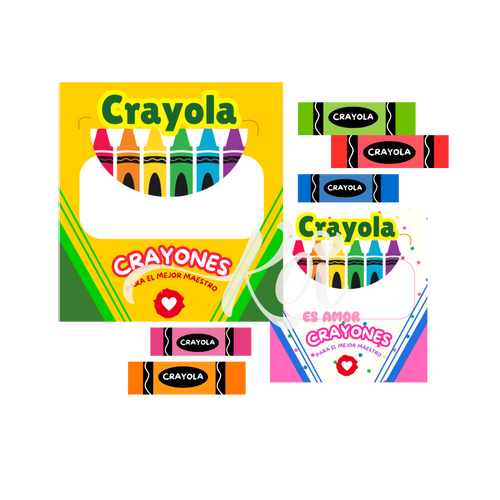 Cajas de Crayones
