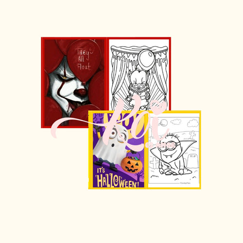 Mini libros de colorear