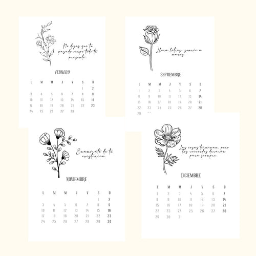 Calendario Vintage 2026