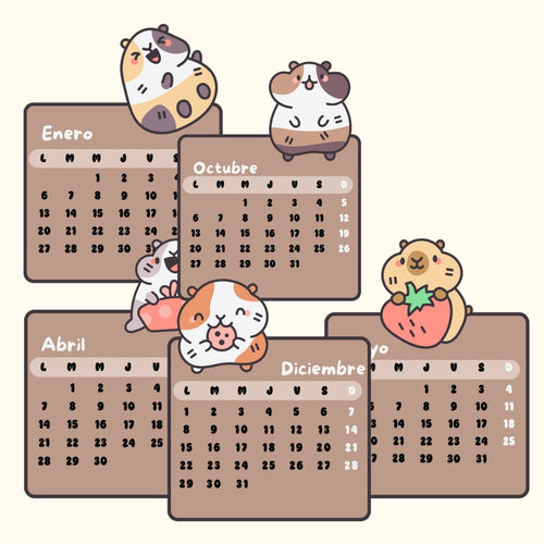 Calendario Cuy 2026