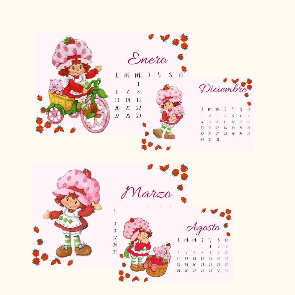 Calendario Fresita 2026