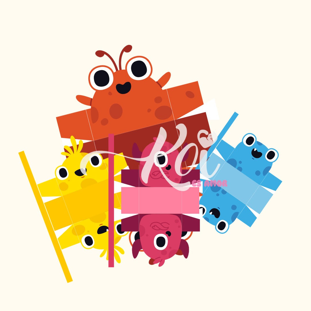 Cajitas Monstruos