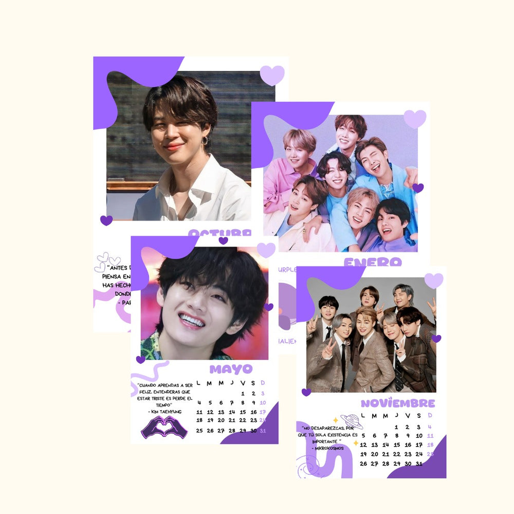 Calendario BTS 2026