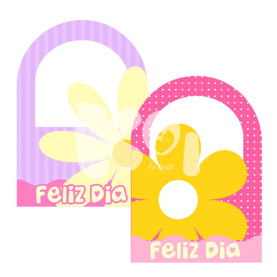 Printable Bags Yellow Flowers