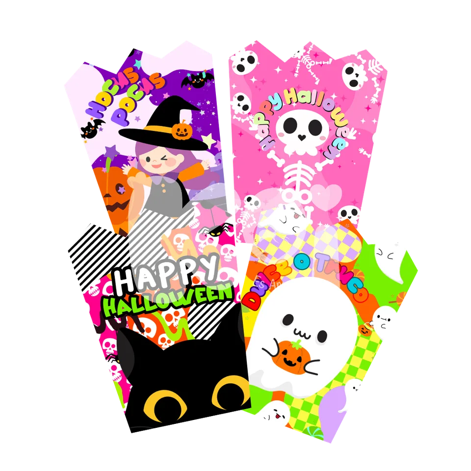 Caja Popcorn Halloween para imprimir