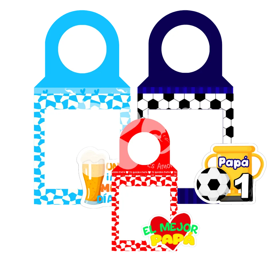 Caixinha para cerveja Dia dos Pais para imprimir