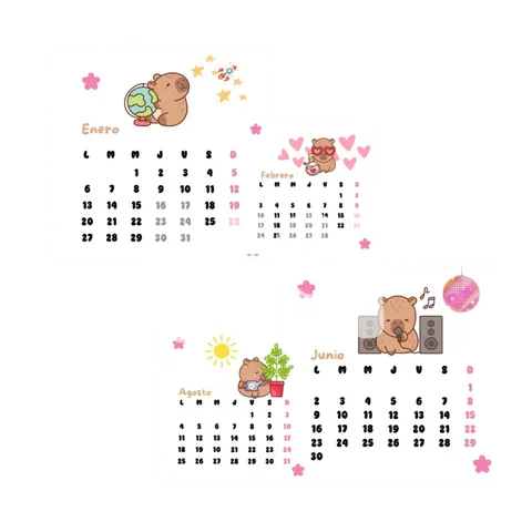 Calendario Capibara 2027