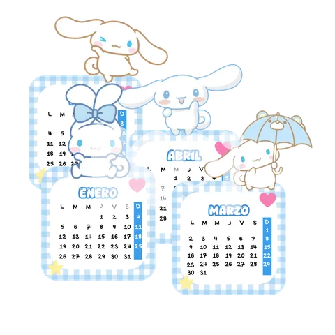 Cinnamoroll 2027 Calendar