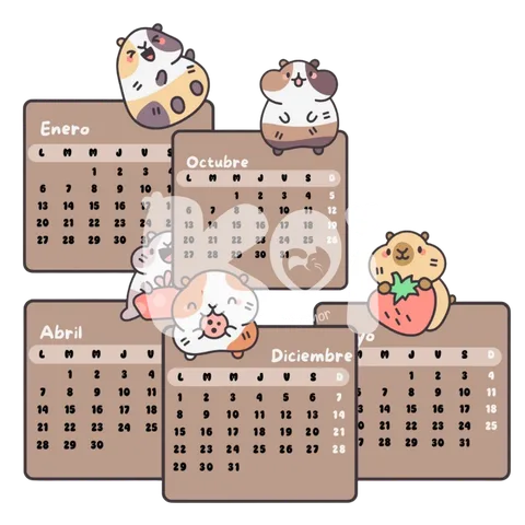 Calendario Cuy 2027