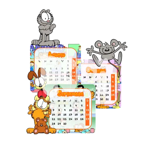 Calendario Garfield 2027