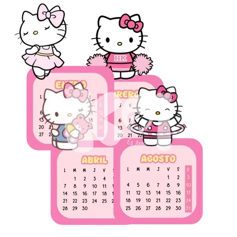 Calendario Hello Kitty 2027