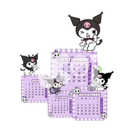 Calendario Kuromi 2027