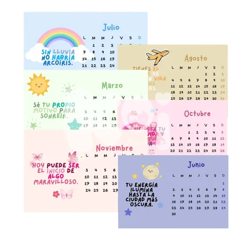 Calendario La Vida es Bella 2027