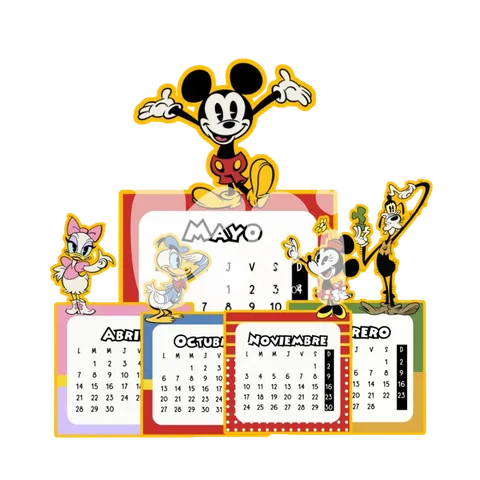 Calendario Mickey Mouse 2027