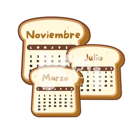Bread 2027 Calendar