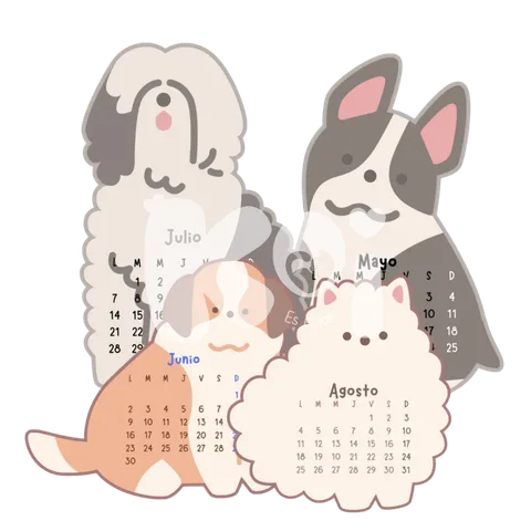 Doggies 2027 Calendar
