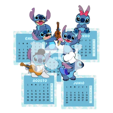 Calendário Stitch 2027