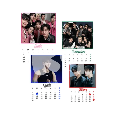 Calendário Stray Kids 2027 2