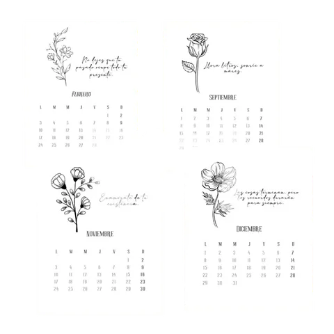 Calendario Vintage 2027