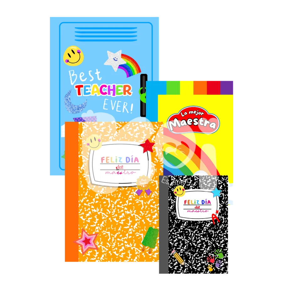 Printable A5 Notebooks Teacher's Day