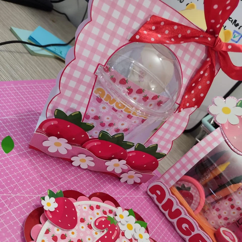 Curso de Papelaria Criativa - Moranguinhos imagem 5