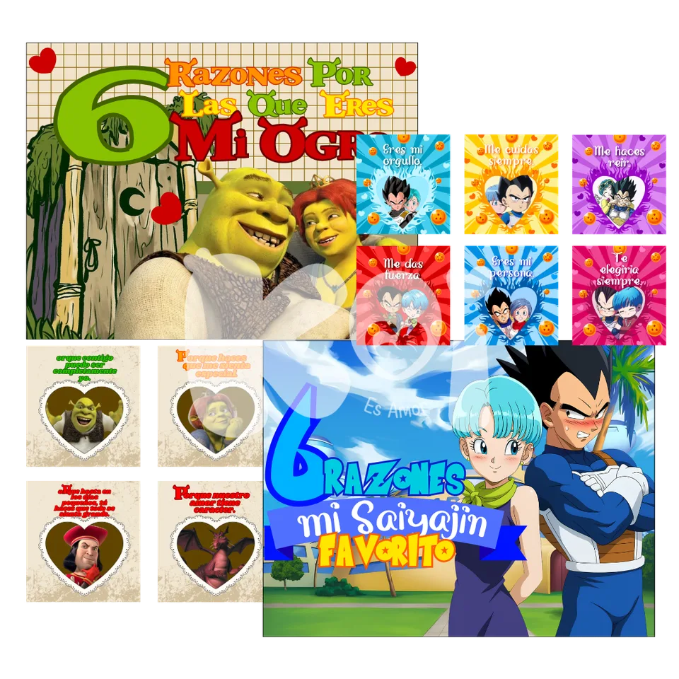 Printable Six Pack Holders Valentine's Day