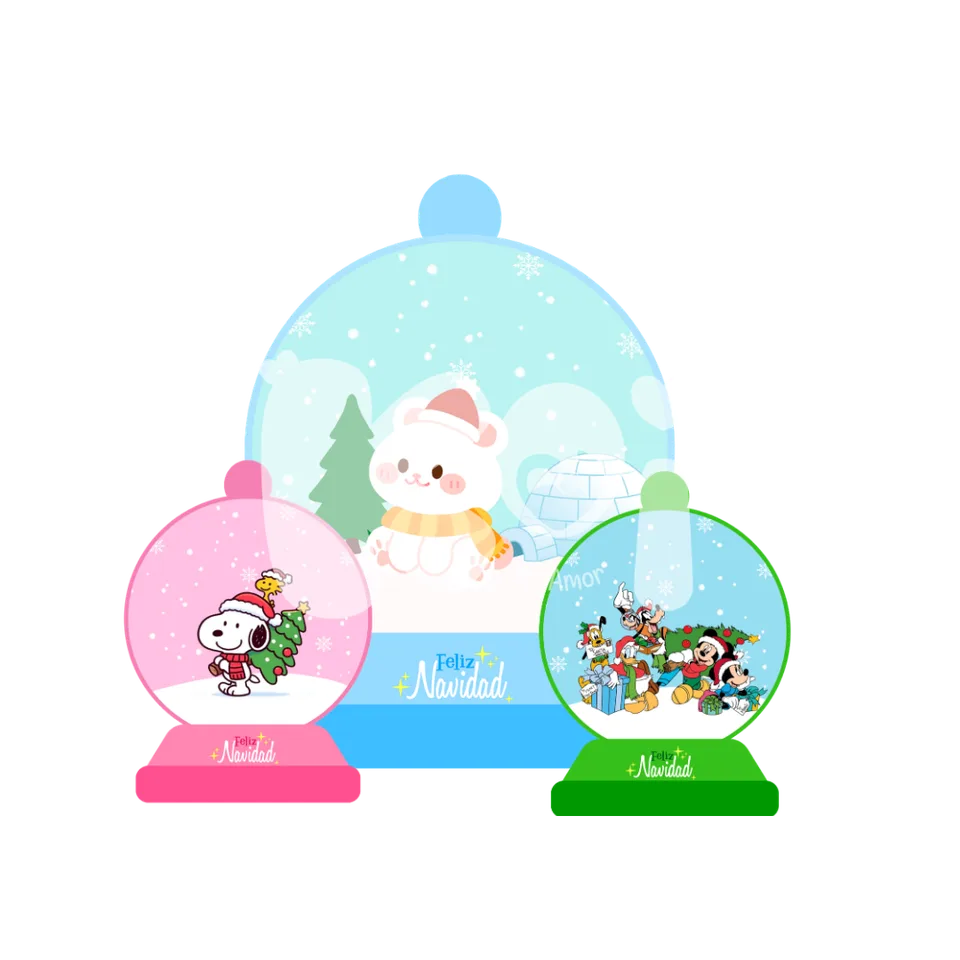 Bolas de Natal para imprimir