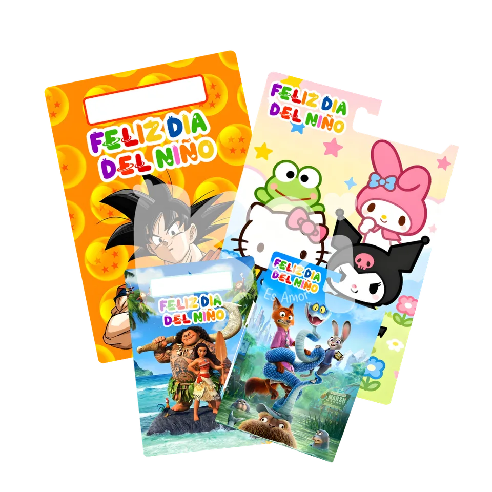 Porta-doces Dia das Crianças para imprimir