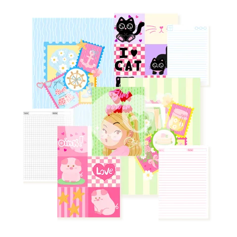Kit 100 cadernos A5