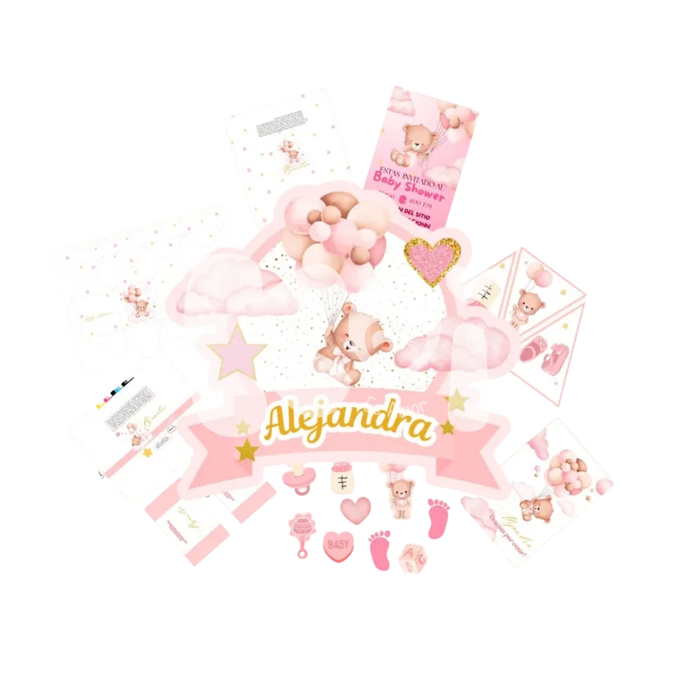 Printable Baby Shower Kit Party