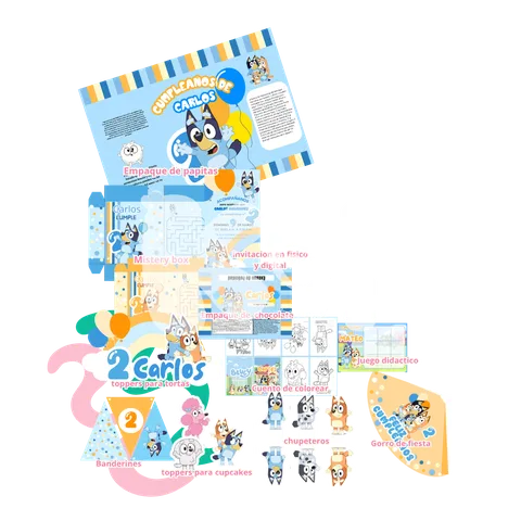 Kit de festa Bluey