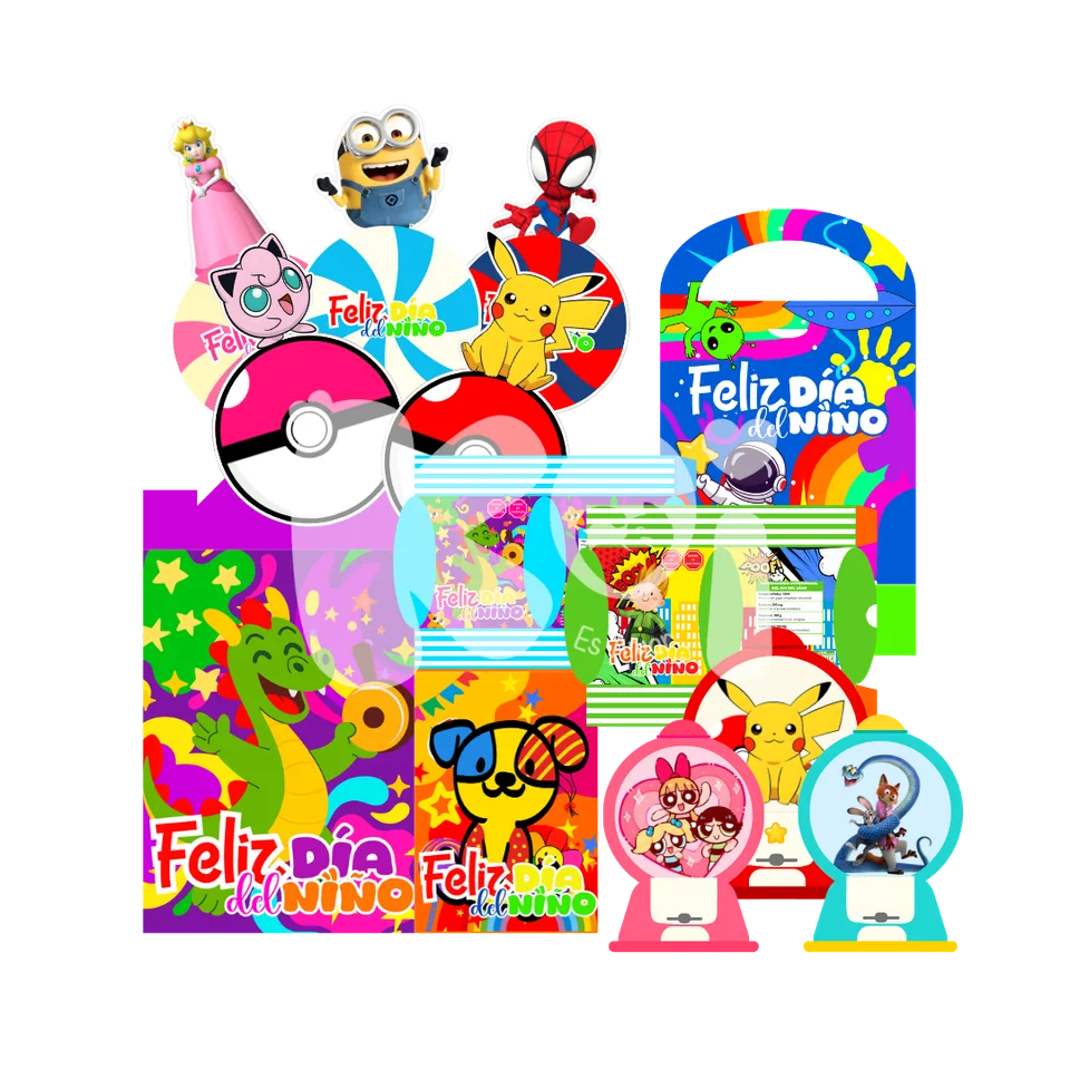 Kit Dia das Crianças 3.0 para imprimir