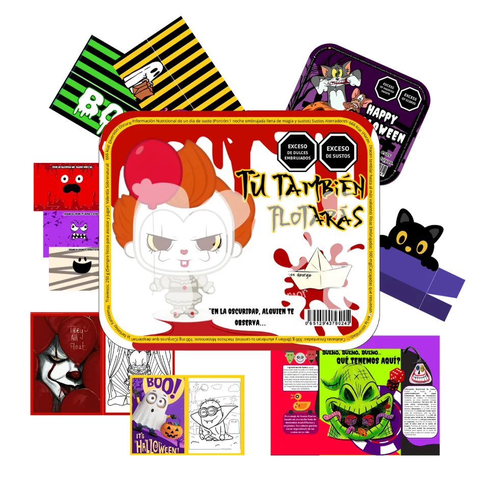 Kit Halloween 2.0 para imprimir