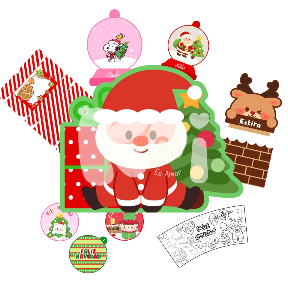 Kit Natal para imprimir