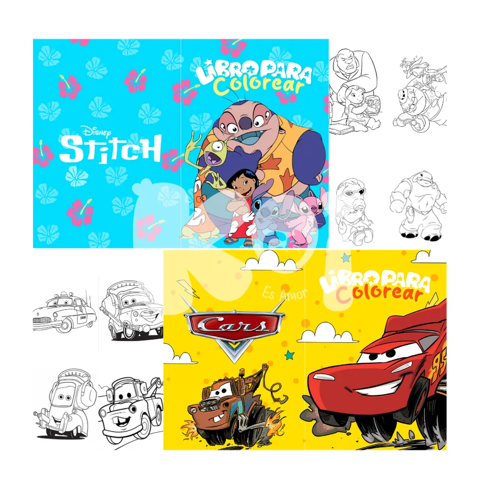 Livros para colorir grandes para imprimir