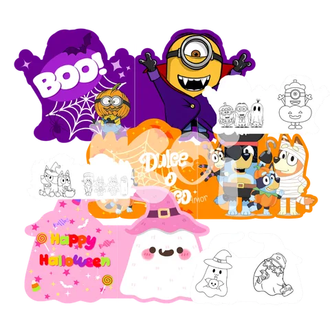 Livros com formatos - Halloween