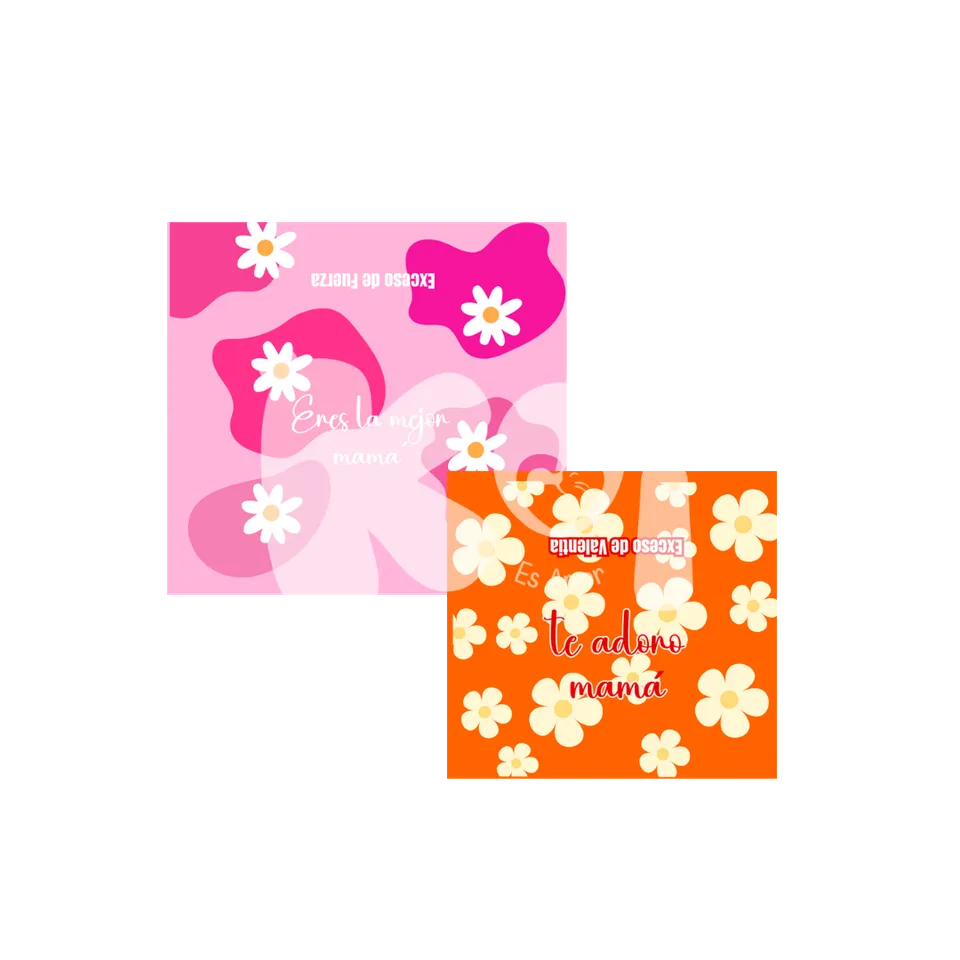 Printable Mini Chocolates Mother's Day
