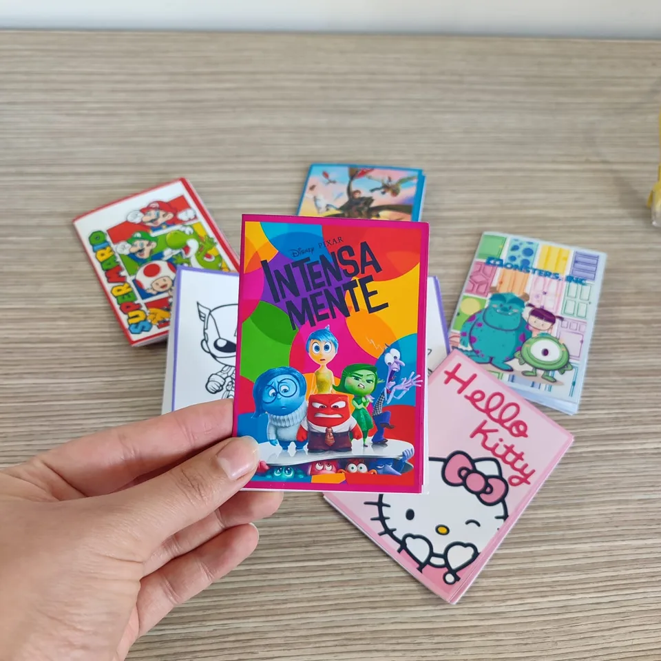 Kit 100 Mini Coloring Books image 4