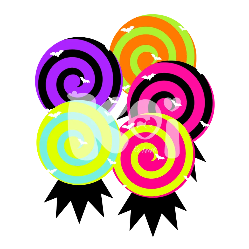 Printable Lollipops Halloween