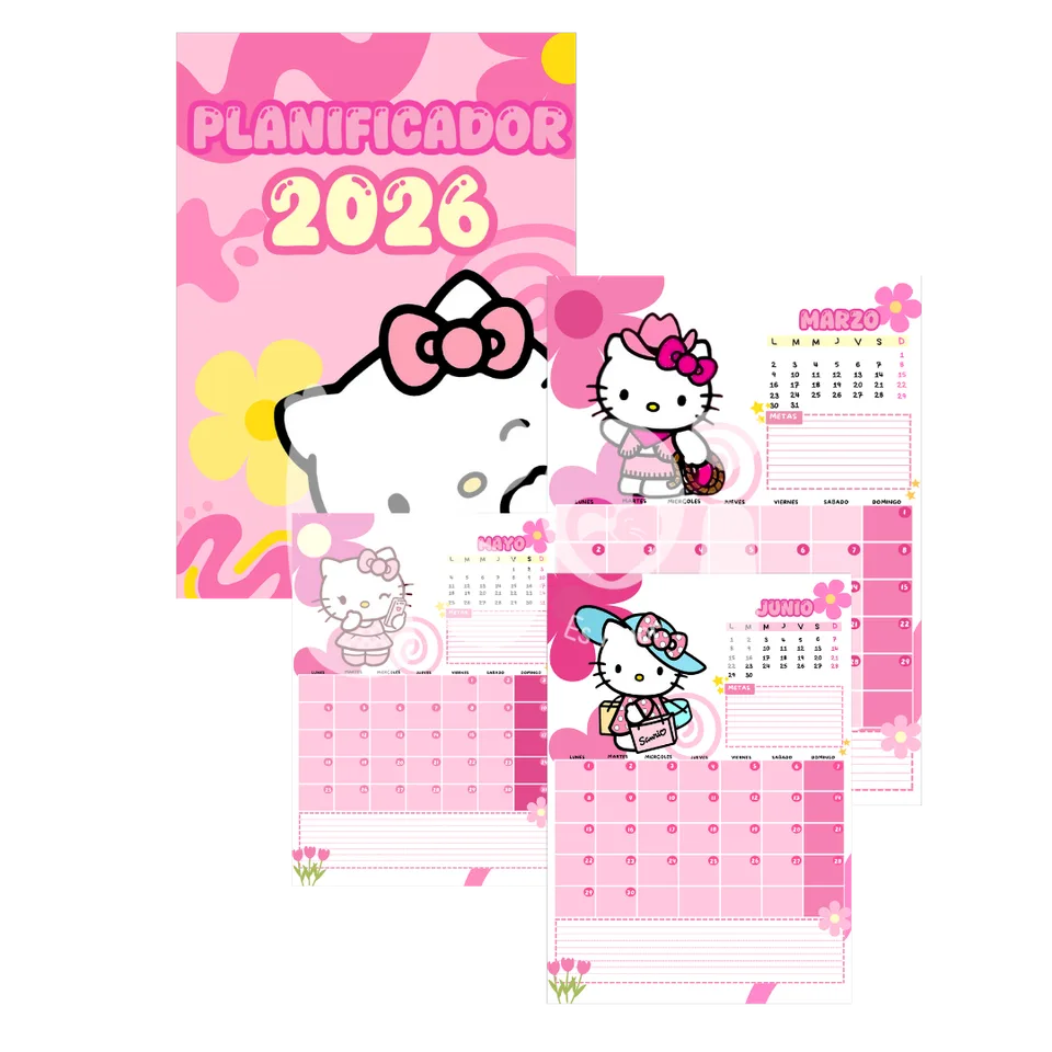 Printable Hello Kitty 2027 Planner