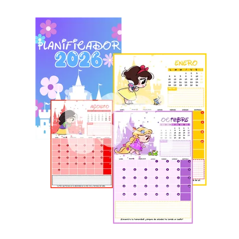 Planner Princesas 2027