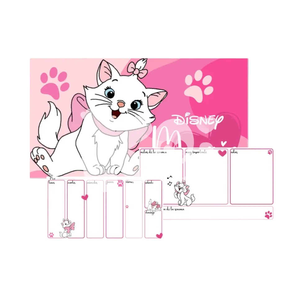 Planner semanal Marie para imprimir