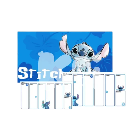 Planner semanal Stitch