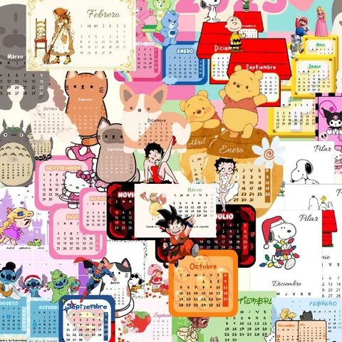 Todos los calendarios 2027 (Incluido diseños nuevos)