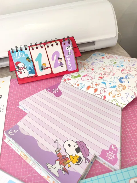 Block de notas violeta