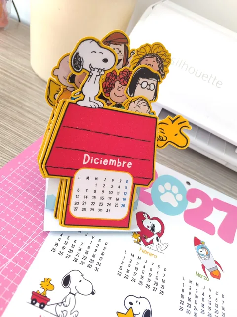 Calendario casa Snoopy